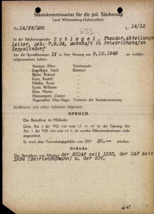 Schlegel, Theodor