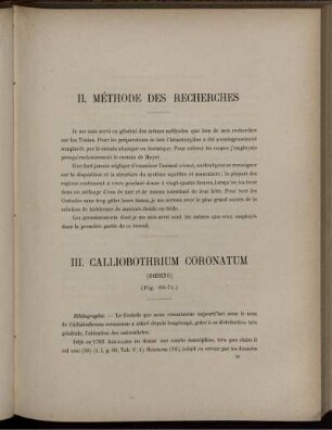 II. Méthode Des Recherches
