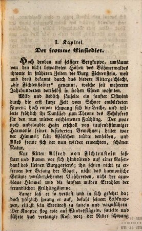 Heinrich von Greifeneck, der unschuldig Geächtete, oder: Das glückliche Wiederfinden in der stillen Waldklause : eine rührende Geschichte aus den alten Ritterzeiten