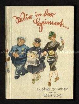 Karikaturen über die Heimatfront während des Zweiten Weltkrieges