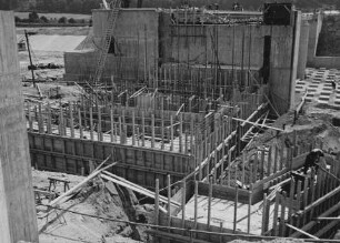 Wehrbaustelle Oberesslingen/Neckar