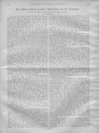 Das Patent Monier in seiner Anwendung auf das Bauwesen.