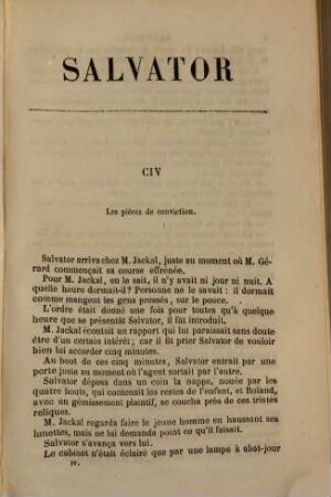 Salvator : suite et fin des Mohicans de Paris, 4