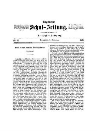 Blicke in das schlesische Volksschulwesen : (Fortsetzung)