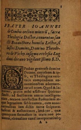 Compendium Totius Theologicae Veritatis : VII. Libris Digestum, Accurateque cum veteribus ac approbatis exemplaribus collatum