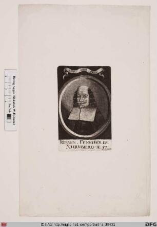 Bildnis Johann Fennitzer (Venitzer) (III)