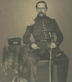 Freiherr Emil von Kechler-Schwandorf, Major, Brustbild