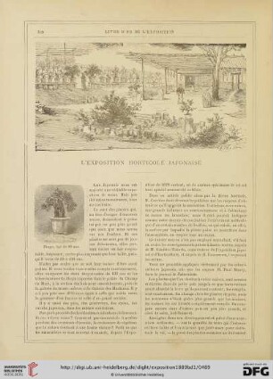 L'exposition horticole japonaise