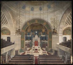 Synagoge, Posen: Innenansicht