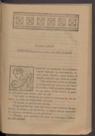 Capítulo XXXIV - Continúa la historia de una madre