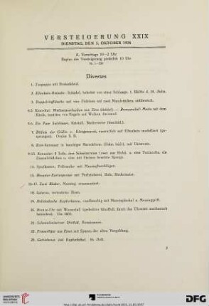 A. Vormittags 10-2 Uhr (Nr. 1-250)