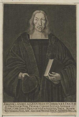 Bildnis des Johann Andreas Quenstedt