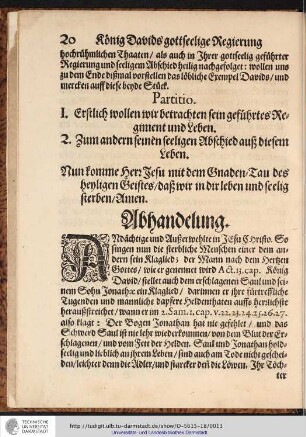 Abhandelung.