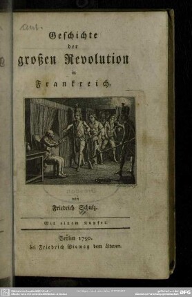 Geschichte der großen Revolution in Frankreich