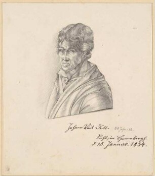 Bildnis Döll, Johann Veit (1750-1835), Graveur, Steinschneider, Medailleur