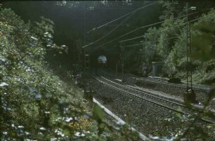 Gäubahn Stuttgart Vaihingen Ostportal Berghautunnel Einfahrt elTw Baureihe 420