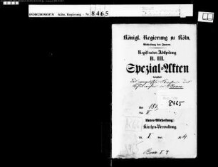 Das protestantische Kirchen- und Schulwesen zu Bonn Bd.2