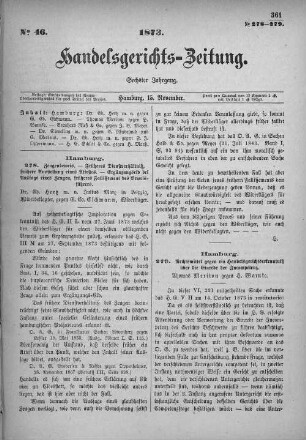 No. 46. 15. November 1873