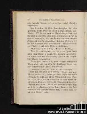 37. Vermehrung durch Ableger, Senker und Stecklinge.