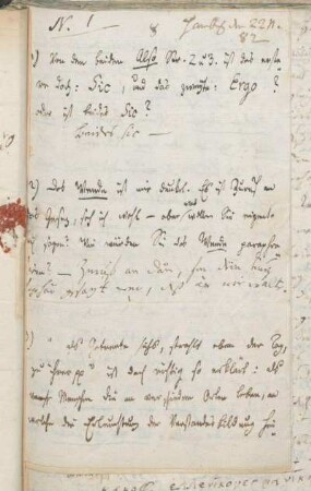 Nr.8+9: Hamburg, 22.11.1782