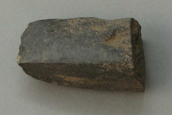 Stone axe blade (fragment)