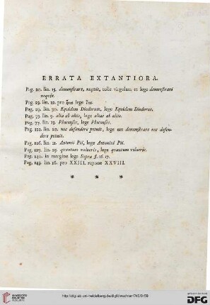 Errata extantiora