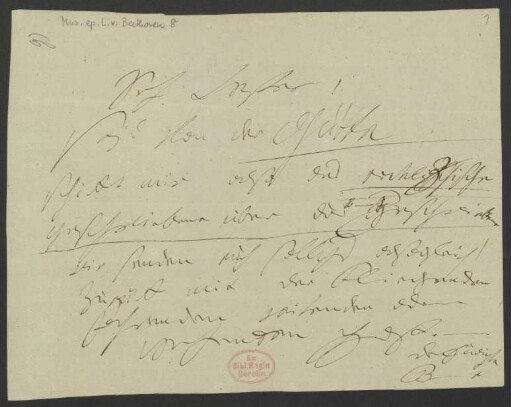 Brief an Tobias Haslinger : o.D. [möglicherweise Angang April 1824]