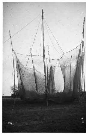 Thiessow/ Rügen. Fischernetze