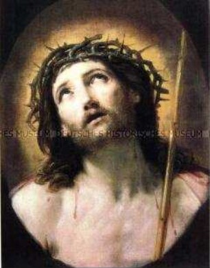 Abbildung eines Gemälde, das einen dornengekrönten Christus zeigt (Altersgruppe 14-17)