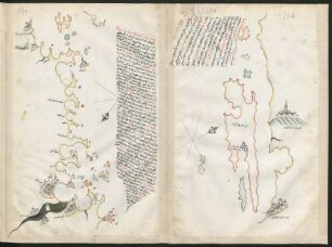 Illustration: f. 39a-39b Šibenik und Rab