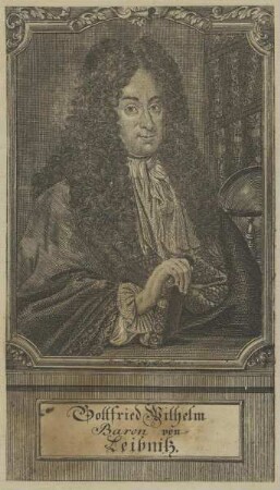 Bildnis des Gottfried Wilhelm Leibnitz