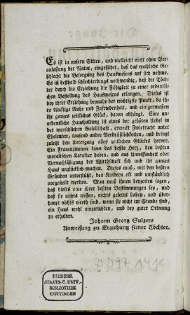 Es ist in unsern Sitten,[...]