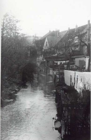 Wasser am Wall, Wallgraben, Burggraben,. Detmold