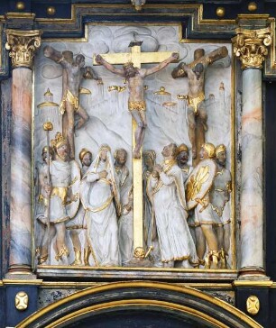 Epitaph des Ratsherrn Heinrich Ilgen — Kreuzigung Christi