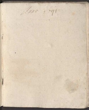 Manuale Walderbacense super receptis et expensis 1691-1694, vol. 1 - Provinzialbibliothek Amberg Ms. 2a