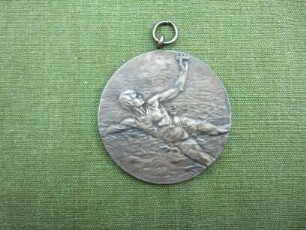 Medaille: Wanderpreis der Stadt Einbeck für den besten Schwimmer aller städtischen Schulen 1913