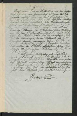 2 Kriegsnachrichten 9. Mai 1915