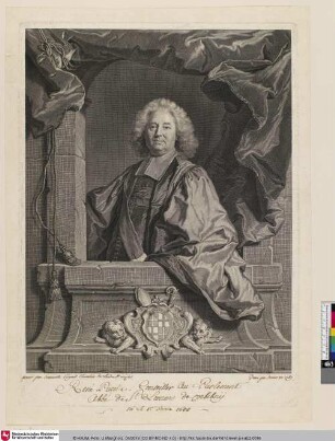 René Pucelle, Conseiller au Parlement Abbé de St. Leonard de Corbigny