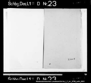 Kontribution von den beiden Meierhöfen des Hans Hermann von Mengerßen zu Fischbeck