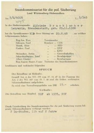 Brucklacher, Elfriede