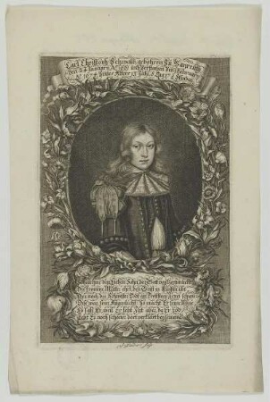 Bildnis des Carl Christoph Schwalb