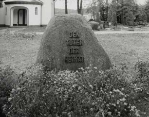 Gedenkstein für die Opfer des 2. Weltkrieges