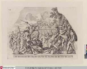 [Le combat d'Enée et de Turnus]