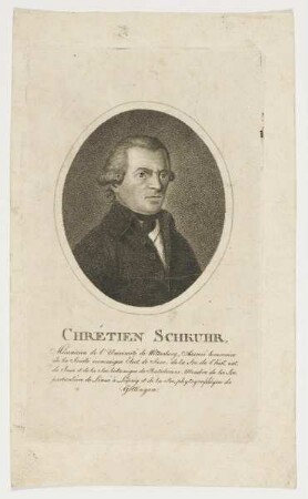Bildnis des Chrétien Schkuhr