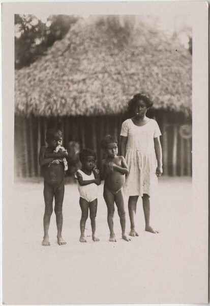 Children in Brazil (Film: "Urwelt im Urwald")