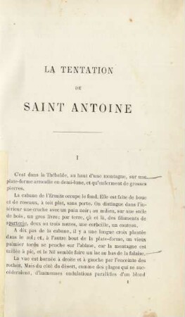 La Tentation De Saint Antoine