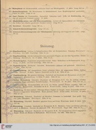 Steinzeug, Fayence, Porzellan, Glas, Metall (Nr. 293-768)