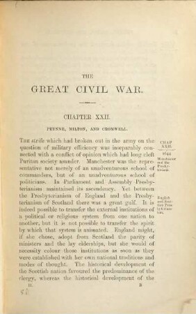 History of the great Civil War : 1642 - 1649. 2, 1644 - 1647