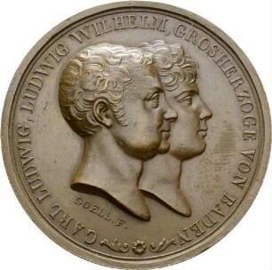 Medaille: Eröffnung der badischen Ständeversammlung (1819)