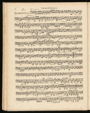 I. Streichquartett f-Moll